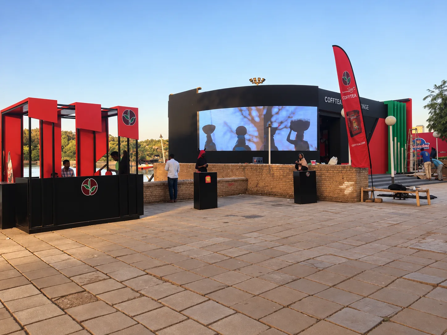 Cofftea at Khartoum International Fair