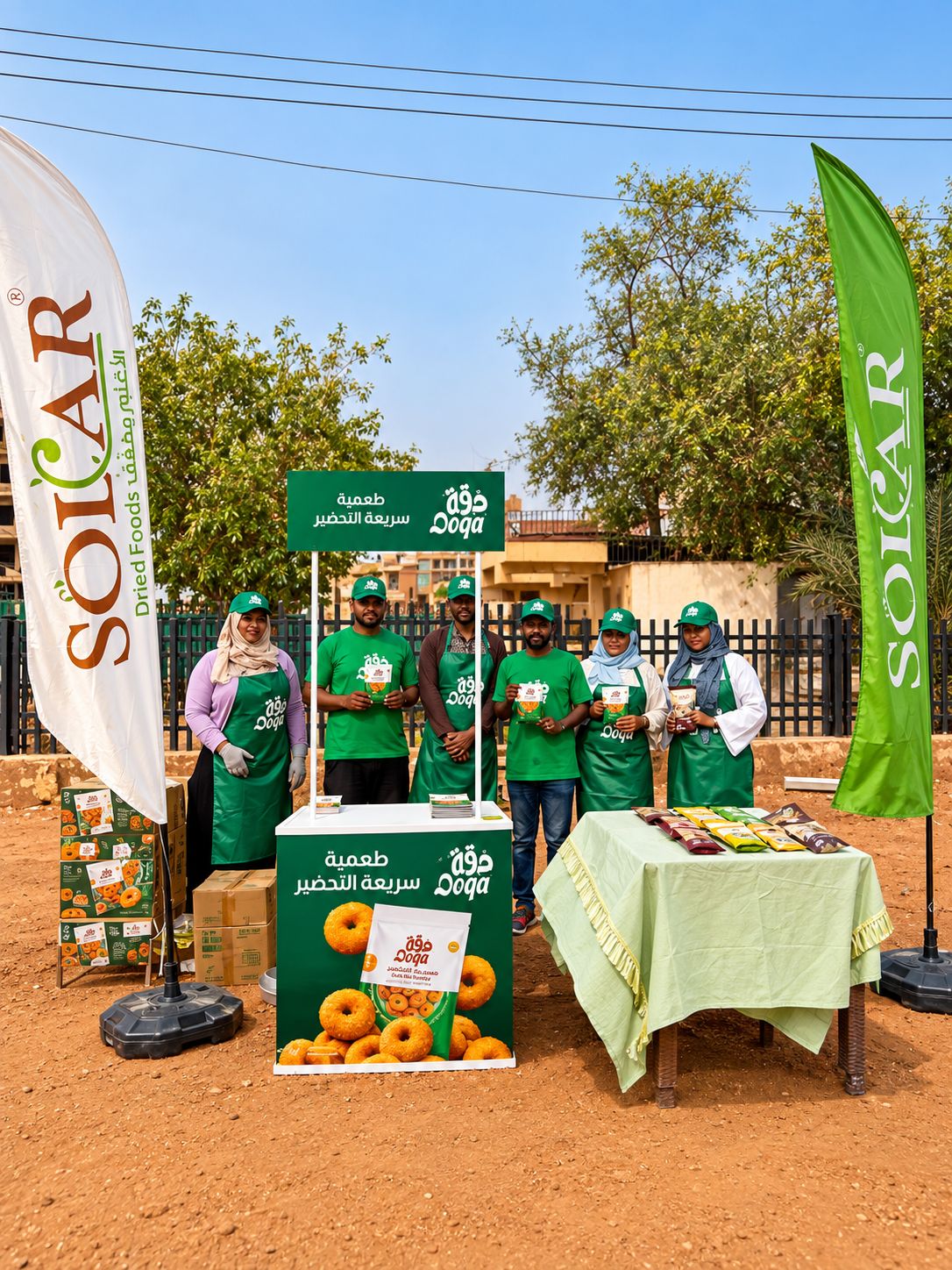 Doqa (Solar Foods)  Product Launch & Sampling Campaign